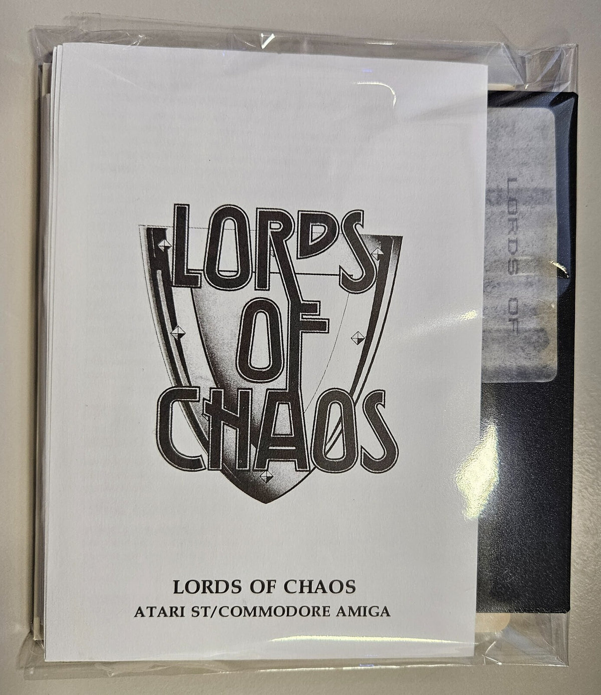 Lords of Chaos  - Commodore 64/128 / C64 - C128 - Diskette