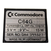 Commodore 64 Computer - Video Supergame Edition - OVP