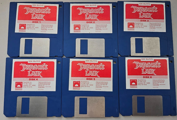 Dragons Lair  - Commodore Amiga - Nur Diskette