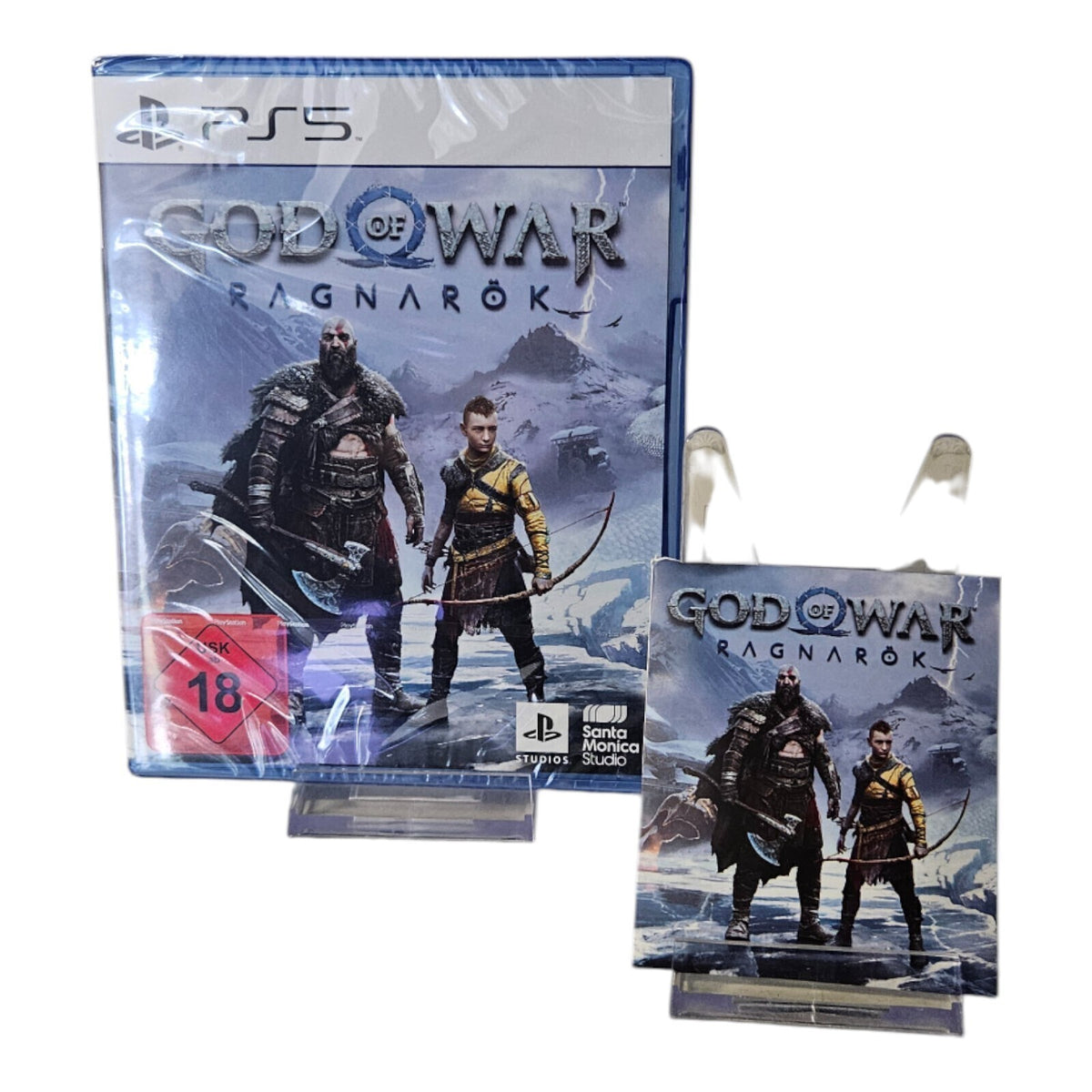 GOD of WAR Ragnarök -  Playstation 5 / PS5 - NEU - Mit Schlüsselanhänger