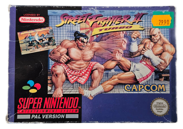 Street Fighter II Turbo - Super  Nintendo - SNES