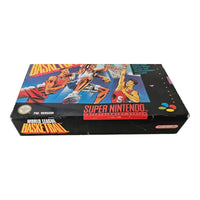 World League Basketball  - Super Nintendo - SNES - OVP