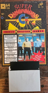 Super Dimensions C - #14 - Mit Diskette - Commodore 64 / 128