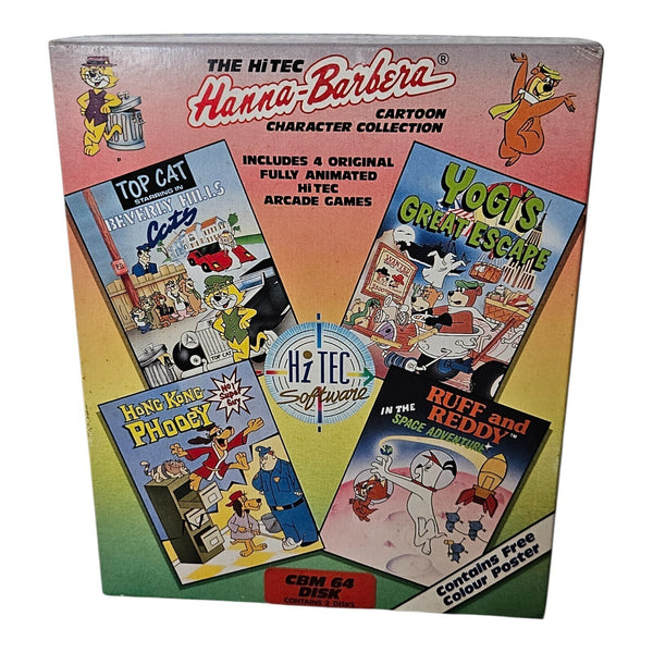 Hanna Barbera Catoon Collection - Yogi Bear  - Commodore 64/128 / C64 - C128