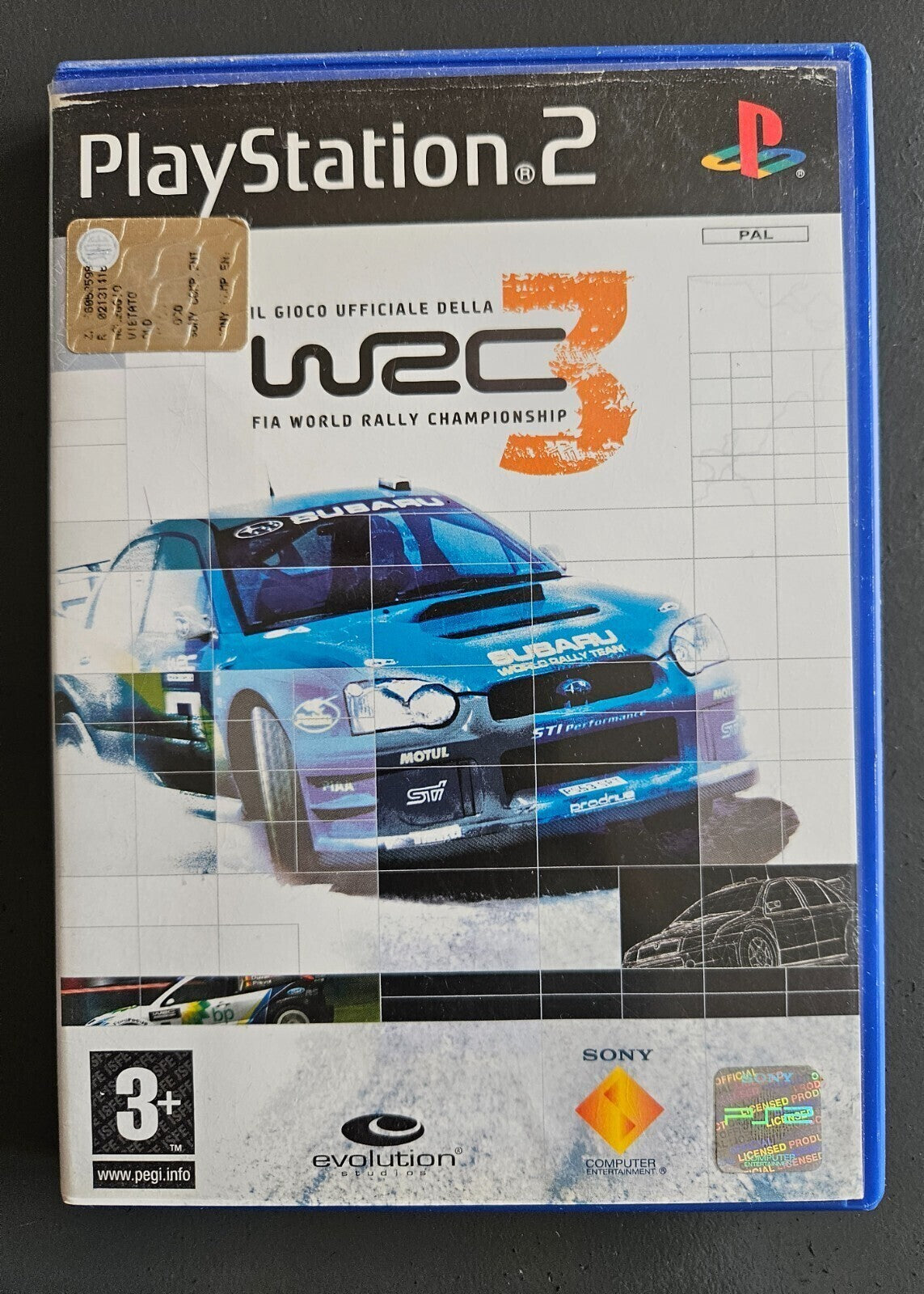WRC 3  -  Playstation 2 / PS2