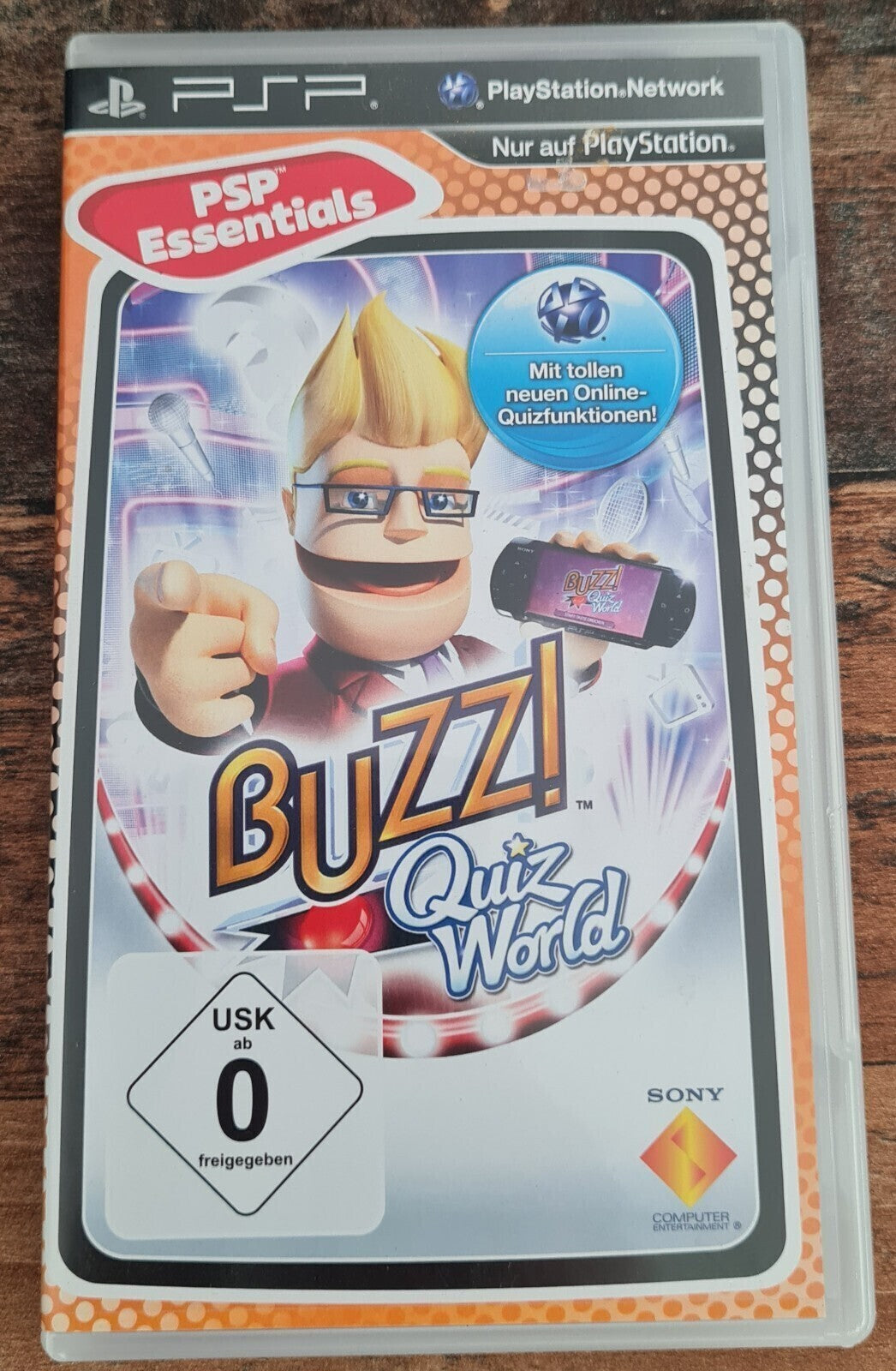 Buzz - Quiz World  - PSP Essentials - Playstation Portable