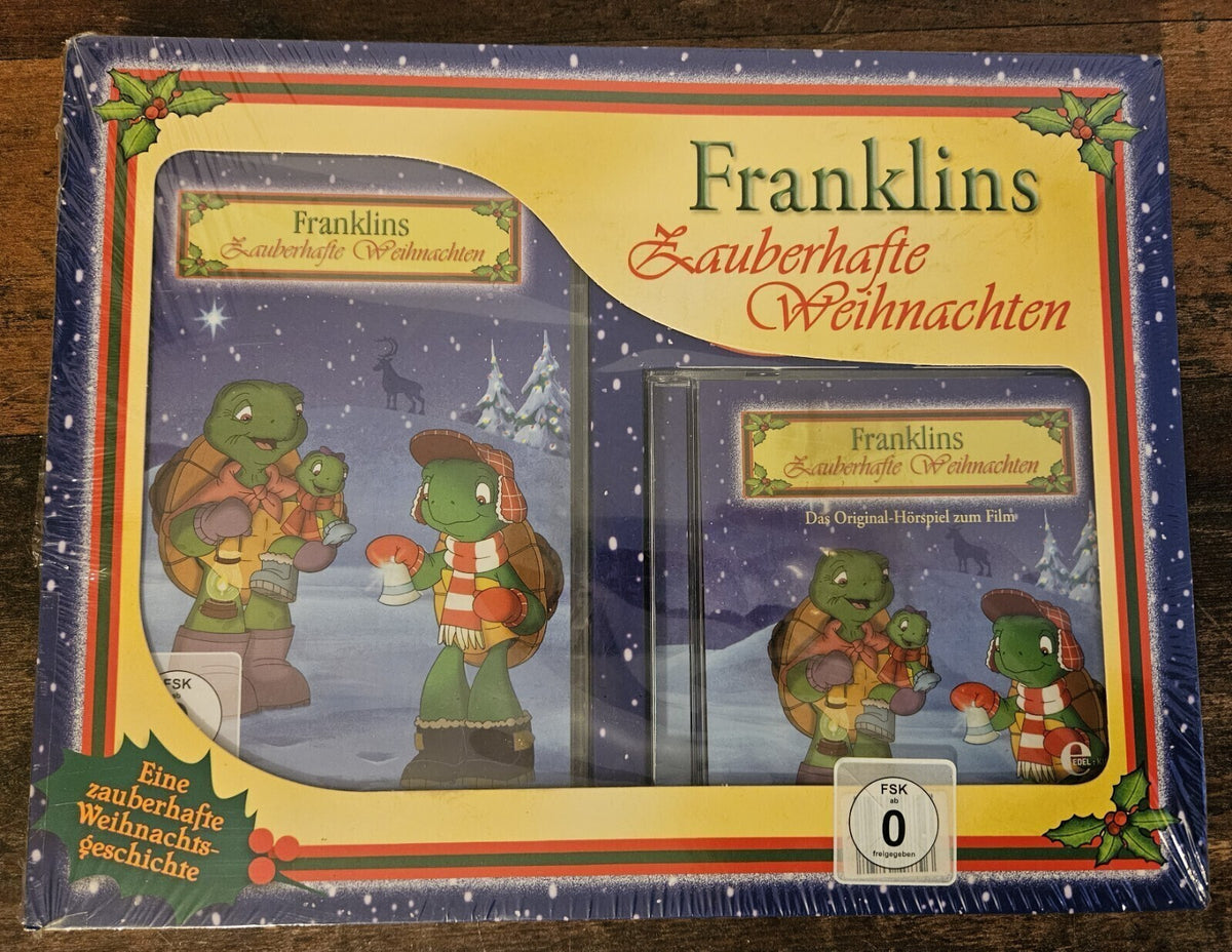 Franklins Zauberhafte Weihhnachten - DVD + Hörspiel auf CD - NEU