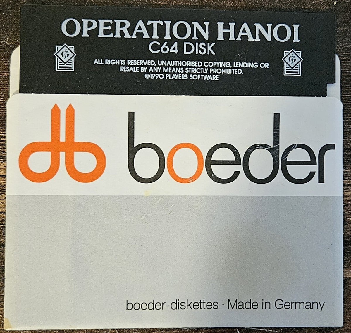 Operation Hanoi  - Commodore 64/128 / C64 - C128 - Nur Diskette