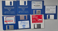 Commodore Amiga Software Paket - 65 originale Disketten -