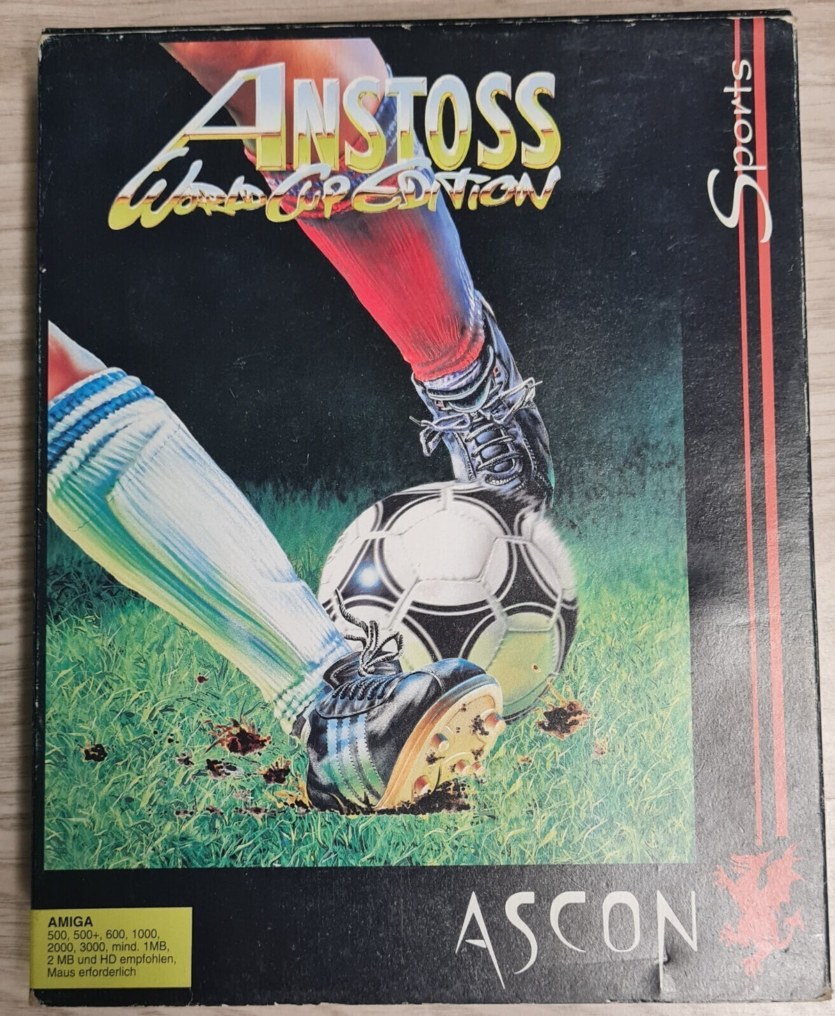 Anstoss - World Cup Edition - Commodore Amiga