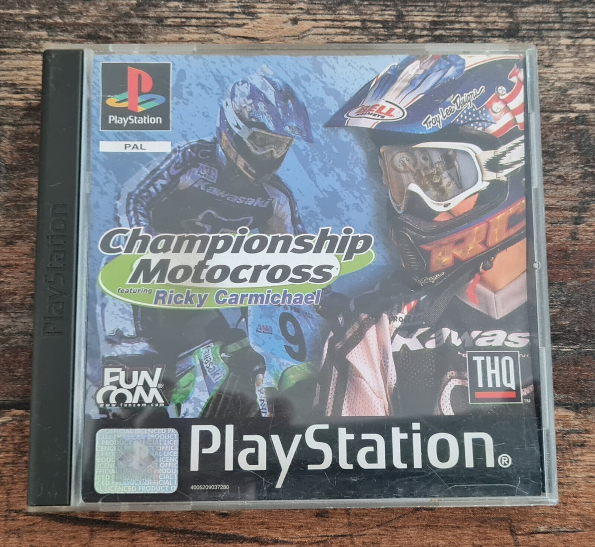 Championship Motocross 2001 - Playstation - PS1 - PSX