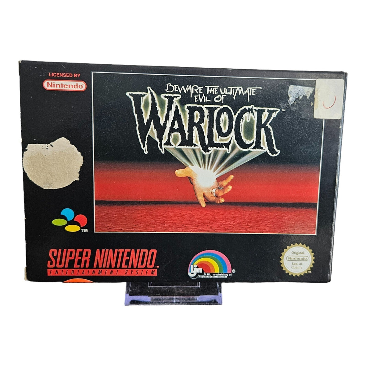Warlock - Super Nintendo - SNES - OVP - CIB