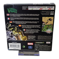 The Incredible Hulk - Gameboy Advance- GBA