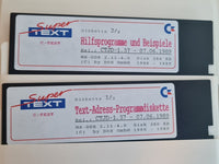 Commodore Text -  Commodore 64 /C64/128/ Diskette