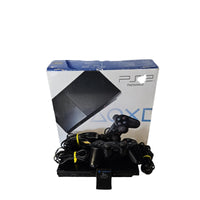 Playstation 2 Konsole / Black / Slim / Controller  + Memorycard - OVP