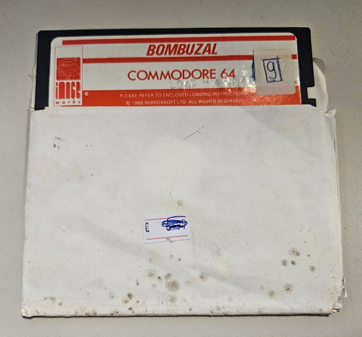 Bombuzal - Commodore 64/128 / C64 - C128 - Nur Diskette