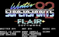 Mega Collection - Winter Super Sports 92 -  Commodore 64/128 - Diskette