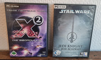 Star Wars Jedi Knight Jedi Academy + X2 Die Bedrohung  - PC -
