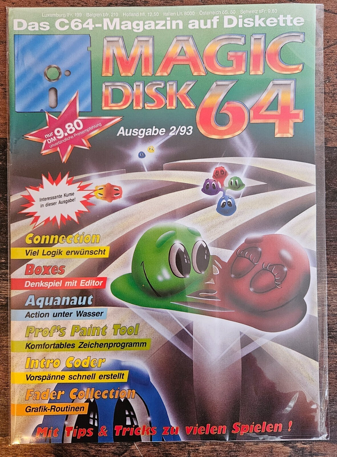 Magic Disk 64 - #2/93 - Mit Diskette - Commodore 64