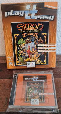 Simon the Sorcerer I + II  - PC -  Big Box -