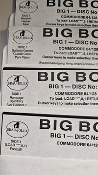 Big Box  - 30 Mega Games - Commodore 64/128 - Diskette