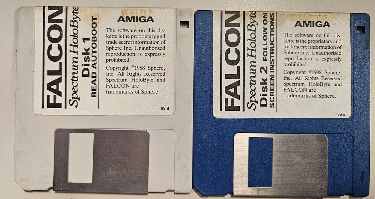 Falcon - Commodore Amiga - Nur Diskette