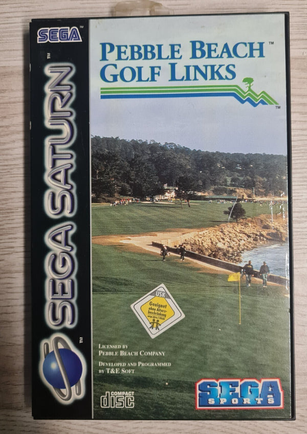 Peeble Beach Golf links - Sega Saturn - Sega Saturn