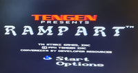 Rampart - Sega Master System - Nur Cartridge