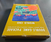 Double Game Package - Base Attack + World End - Atari 2600