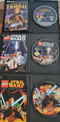 3 PC Spiele - Lego Star Wars I + II / Der Hobbit  - PC -