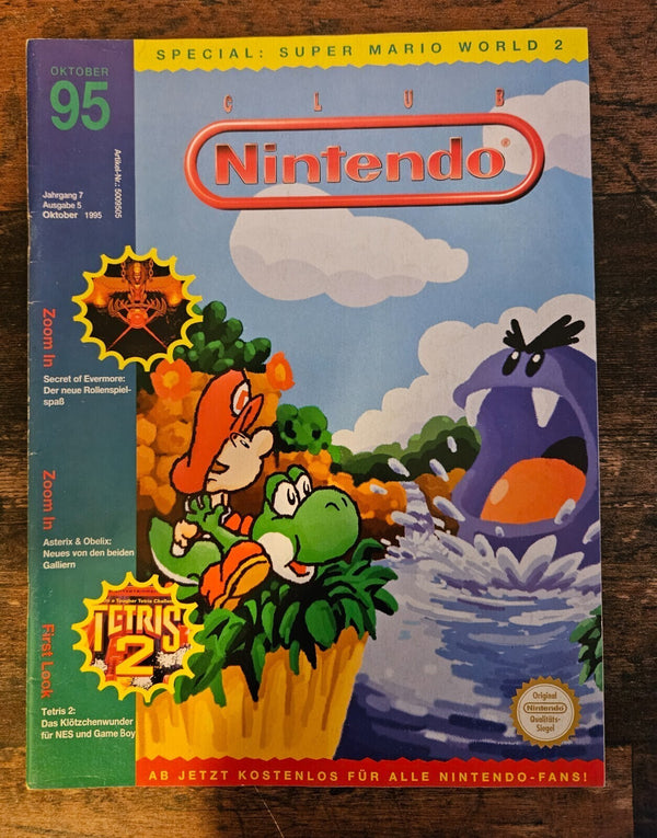 Club Nintendo - Ausgabe 5 - Oktober 1995 - Super Mario Worlds 2
