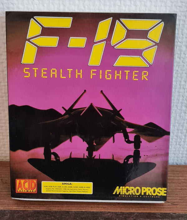 F-19 Stealth Fighter  - Commodore Amiga