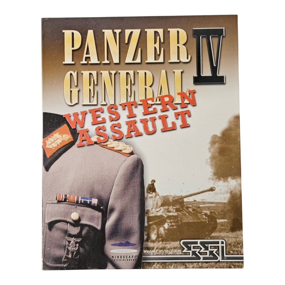 Panzer General IV Western Assault - PC -  Big Box - SSI - Win 95/98