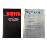 Great Escape Bomb - Atari 2600 - OVP
