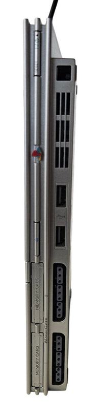 Playstation 2 / PS2 Konsole Slim - Silber mit 1 Controller - Memorycard - TOP