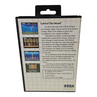 Lord of the Sword  - Sega Master System