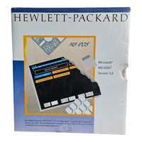 Hewlett - Packard - Microsoft - Betriebssystem MS-DOS Version 3.3 - HP - PC- NEU