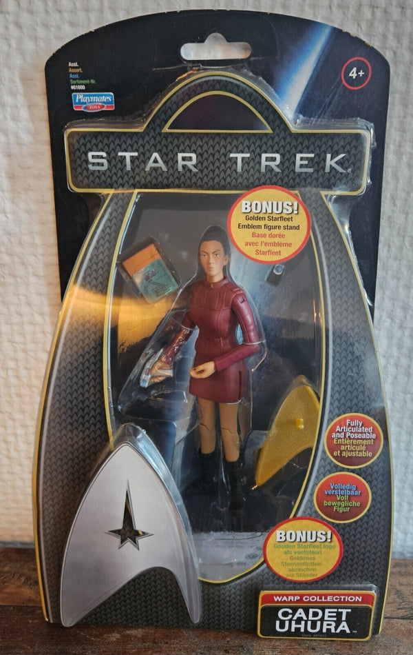 Star Trek Playmates Warp Collection Cadet Uhura Action 2009