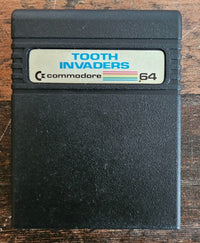 Tooth Invaders - Commodore 64 - Cartridge
