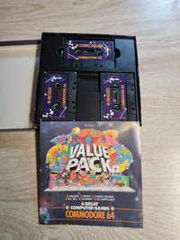 Valua Pack - 6 Great Games -  - Commodore 64 - Tape