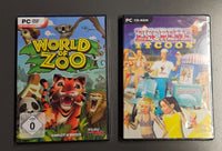 World of Zoo + Eiscreme Tycoon - Neu - Pc - Windows