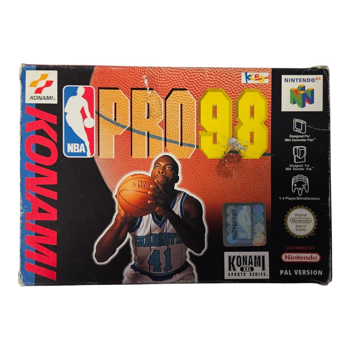 NBA Pro 98  - Nintendo 64 - N64 - OVP
