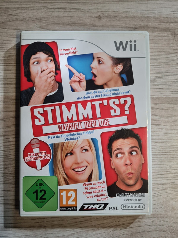 Stimmt´s ? Wahrheit oder Lüge - Nintendo WII