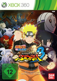 Naruto Shippuden Ultimate Ninja Storm 3 + Artbook + Blechschild -  XBOX 360