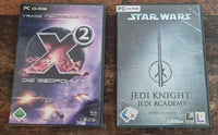 Star Wars Jedi Knight Jedi Academy + X2 Die Bedrohung  - PC -