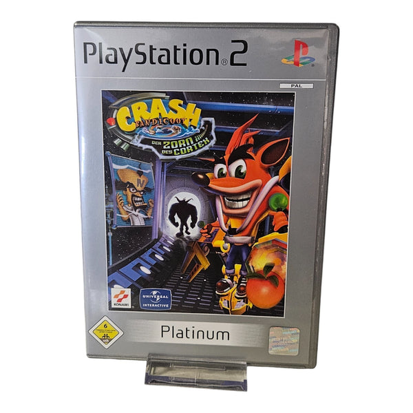 Crash Bandicoot - der Zorn des Cortex - Platinum - Playstation 2 / PS2