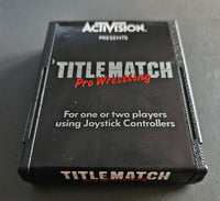 Title Match Pro Wrestling -  Atari 2600 - Activision