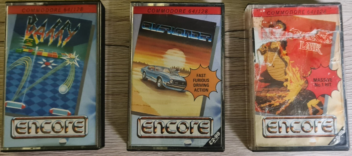 Encore Spiele Paket  - Commodore 64 / 128 - Tape