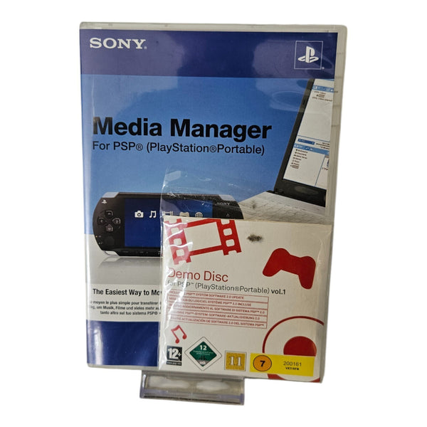 Media Manager for PSP + 50 Spiele auf CD - PSP - Playstation Portable