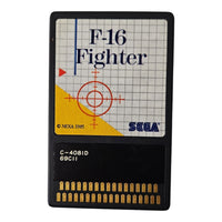 F-16 Fighter  - Sega Master System - Sega Card